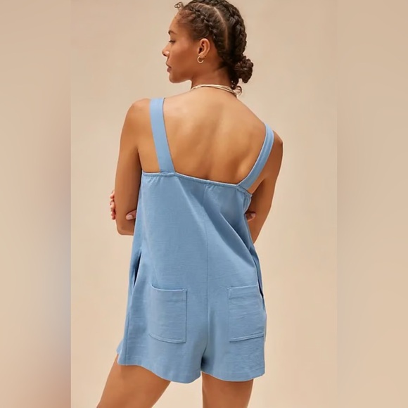 28. NWOT Free People Nichola Romper - Picture 4 of 5